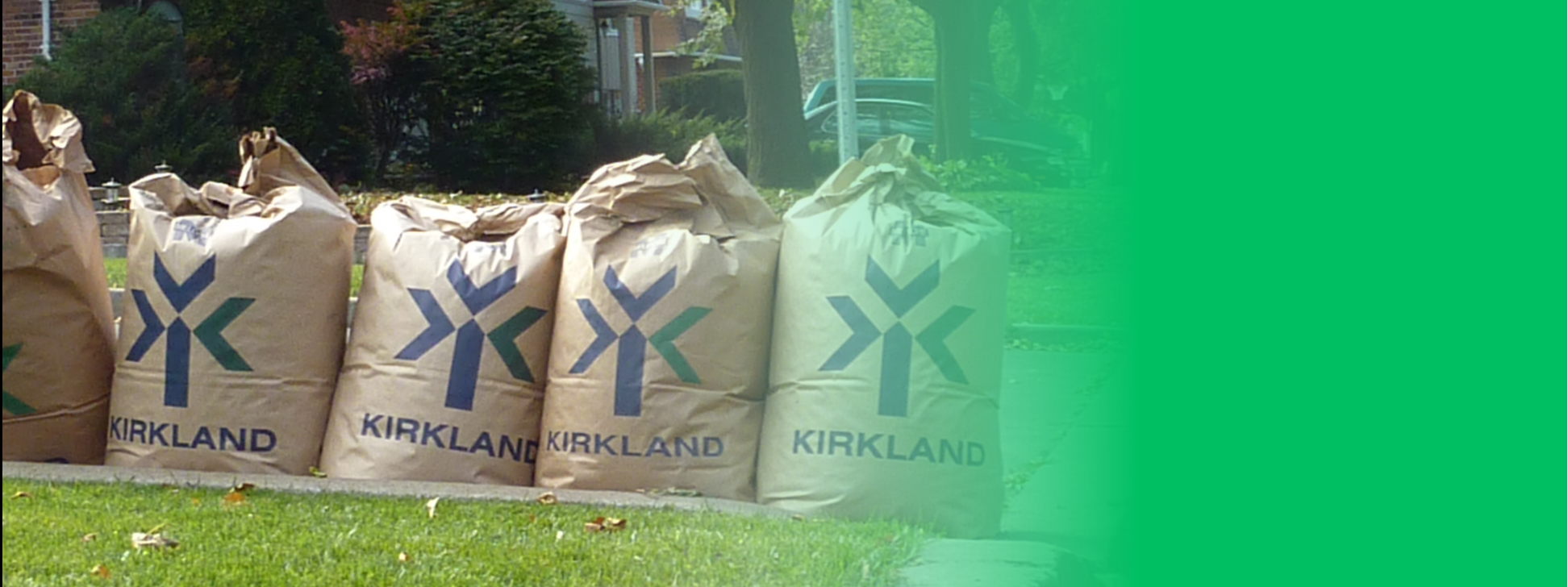 Green waste paper bags - Last chance!